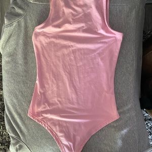 Zenana high neck bodysuit.